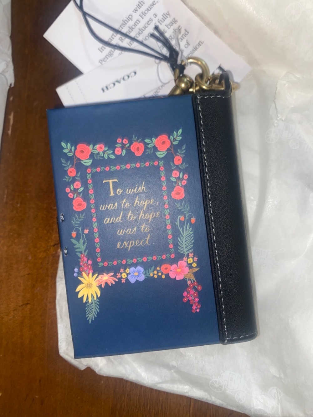 Sense And Sensibility By Jane Austen Book Bag Charm - Picture 4 of 7